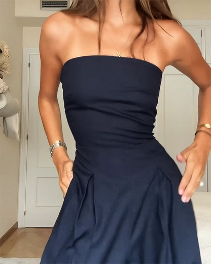 Eleganter Schulterfreier Jumpsuit