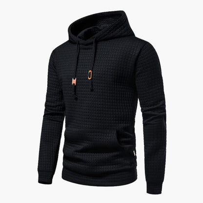 Geprägtes Quadrat Hoodie
