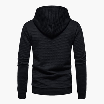 Geprägtes Quadrat Hoodie