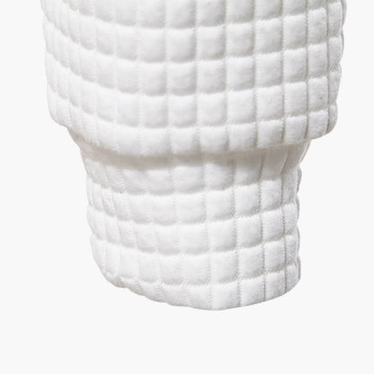 Geprägtes Quadrat Hoodie