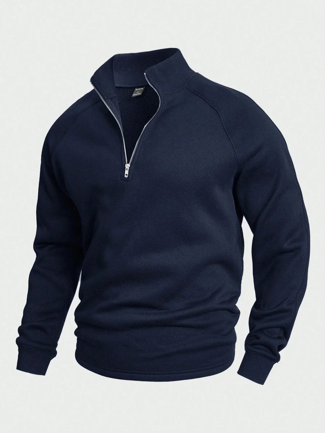 Essenzieller Zip-Up-Pullover