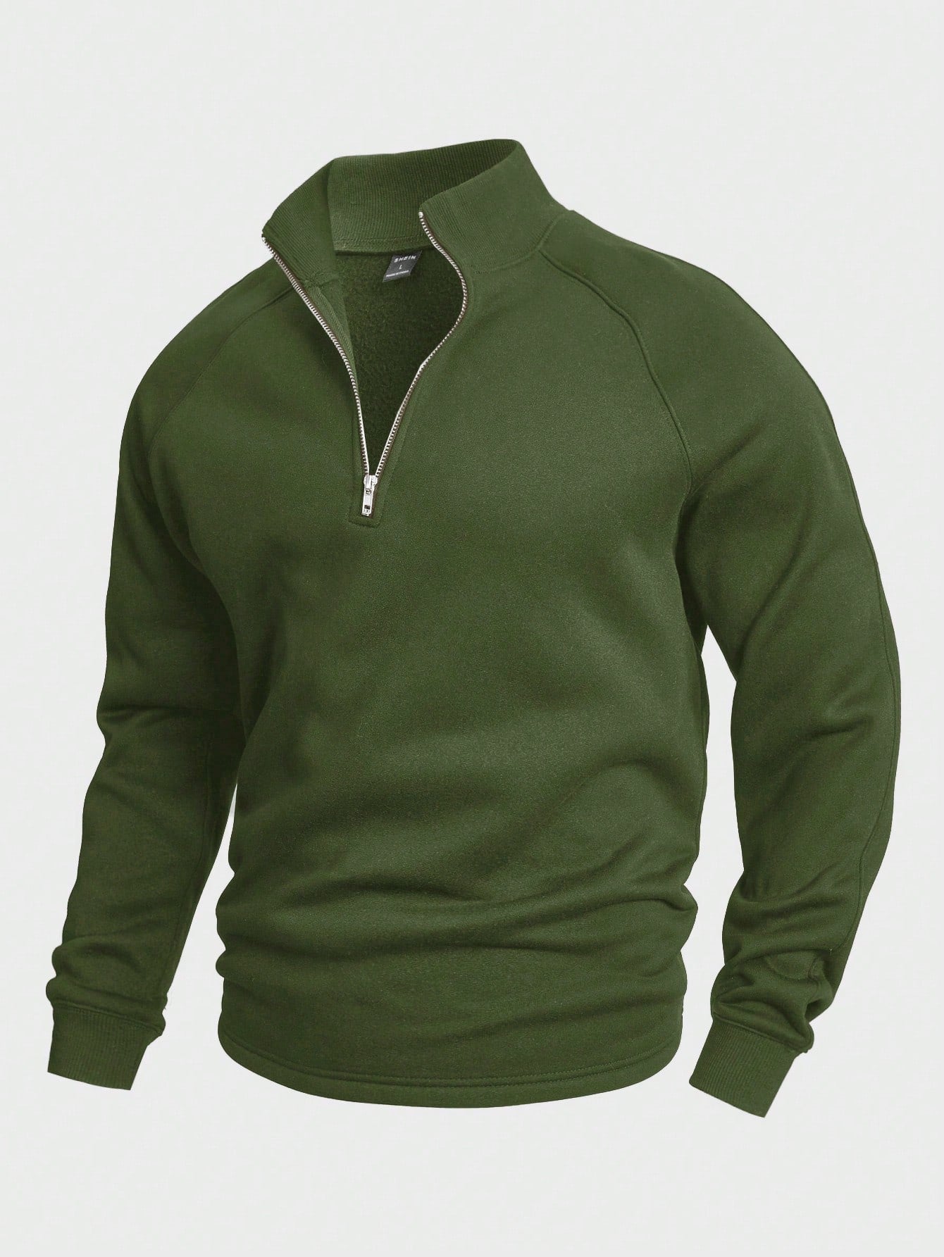 Essenzieller Zip-Up-Pullover