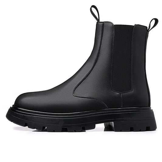 Leder Chelsea Stiefel