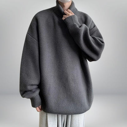 Weicher Oversized Rollkragenpullover