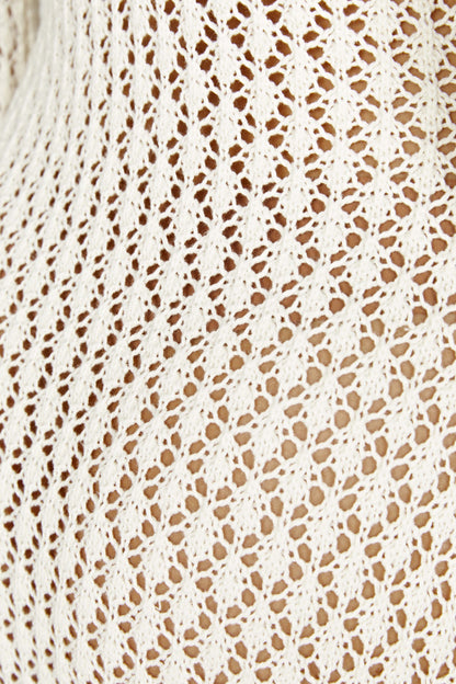 Weißes Strandkleid