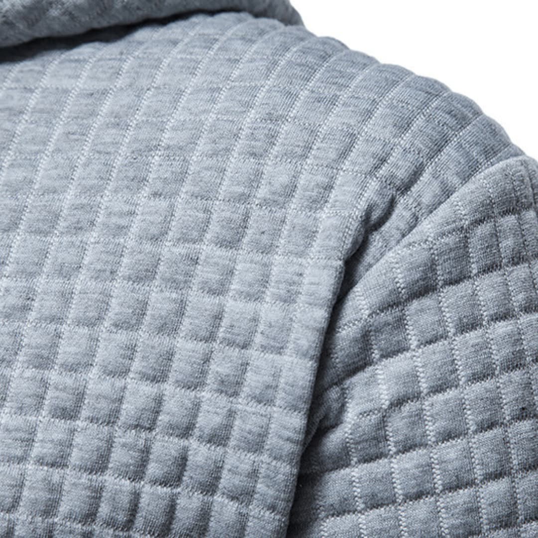 Geprägtes Quadrat Hoodie
