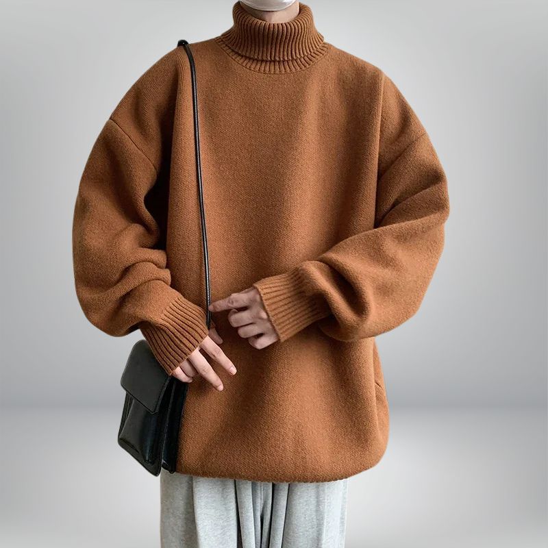 Weicher Oversized Rollkragenpullover