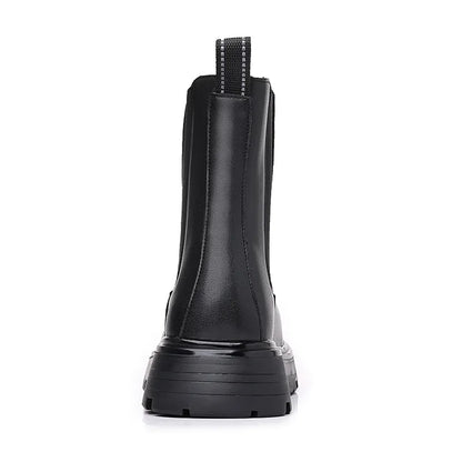 Leder Chelsea Stiefel