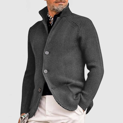 Klassische Premium Strickjacke