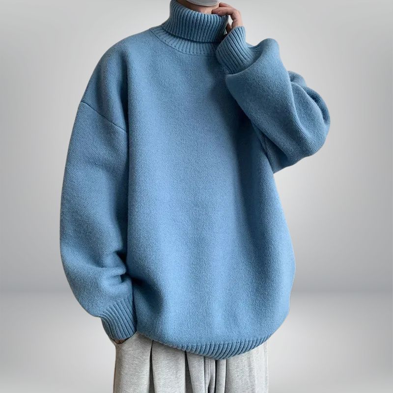 Weicher Oversized Rollkragenpullover