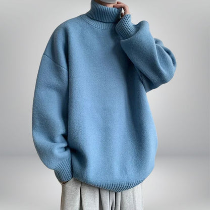 Weicher Oversized Rollkragenpullover