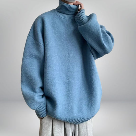 Weicher Oversized Rollkragenpullover