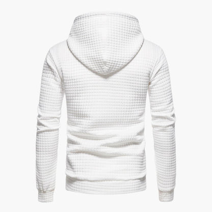 Geprägtes Quadrat Hoodie