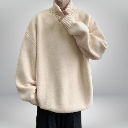 Weicher Oversized Rollkragenpullover