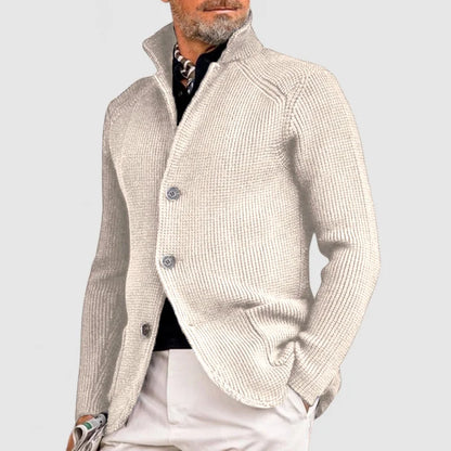 Klassische Premium Strickjacke