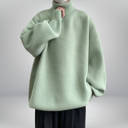 Weicher Oversized Rollkragenpullover
