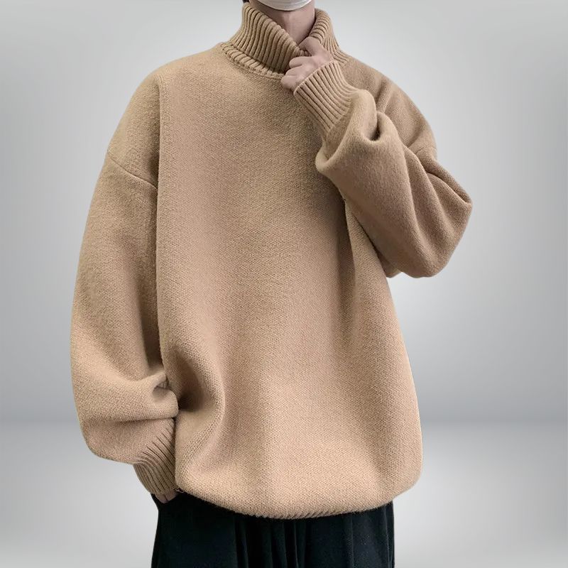 Weicher Oversized Rollkragenpullover