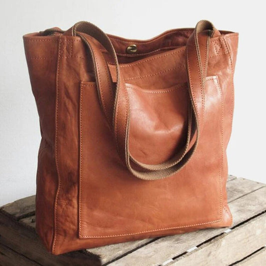 Heidi™ - Handväska i läder