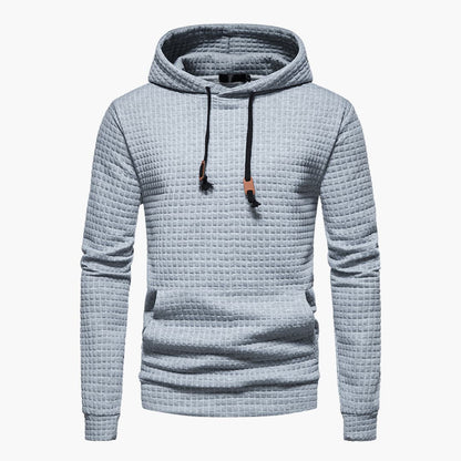 Geprägtes Quadrat Hoodie