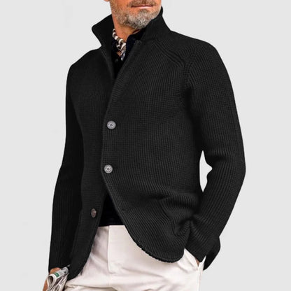 Klassische Premium Strickjacke