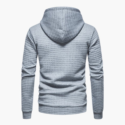 Geprägtes Quadrat Hoodie