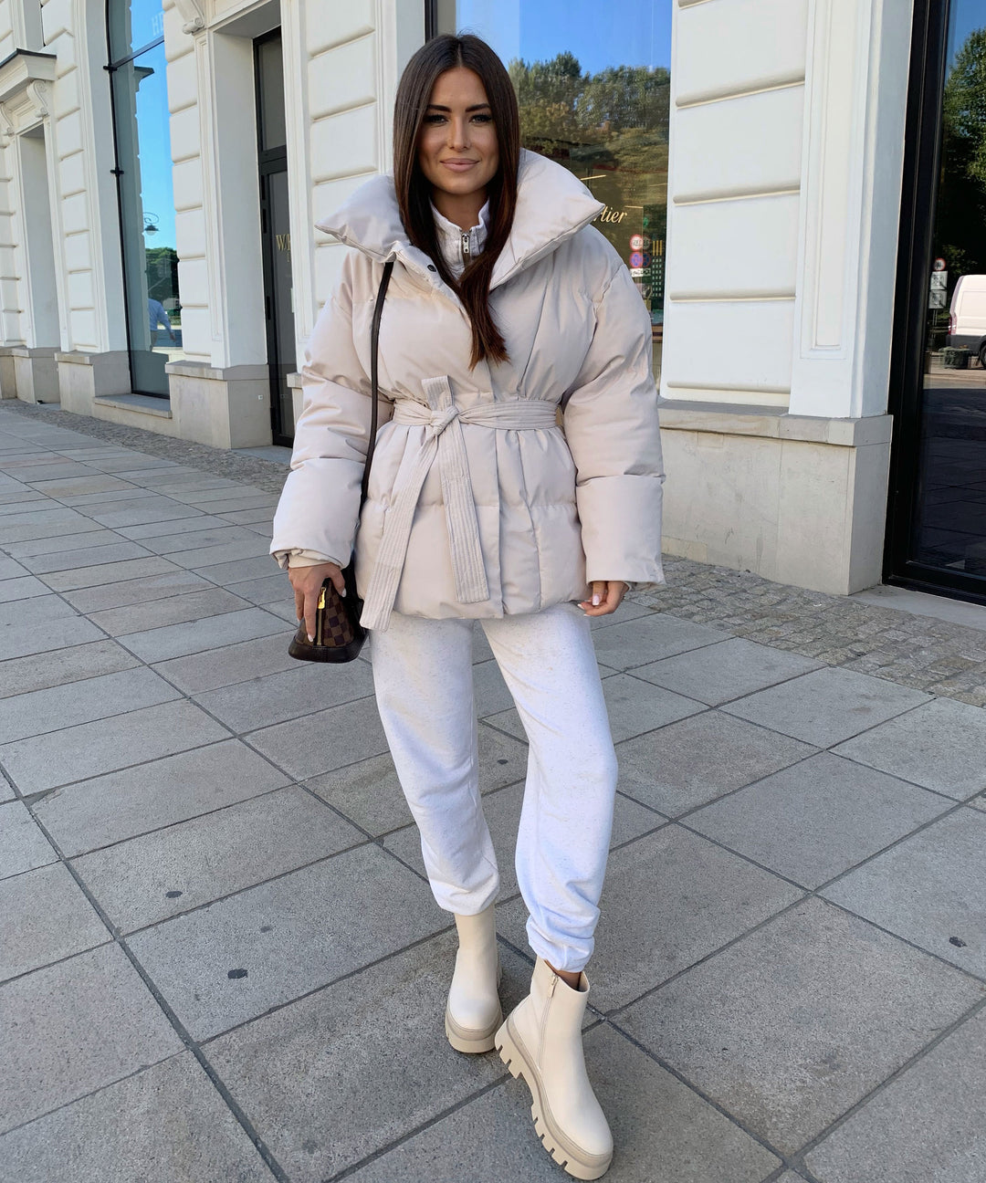 Gesteppte Daunenjacke