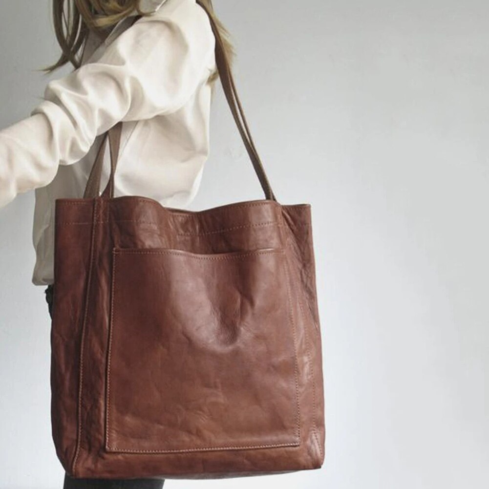 Heidi™ - Handväska i läder
