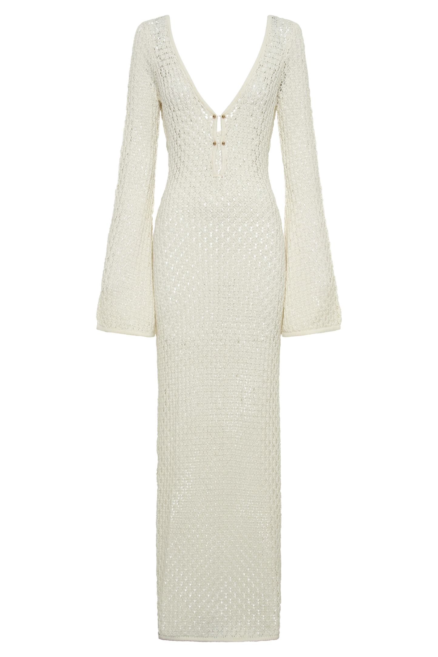 Weißes Strandkleid