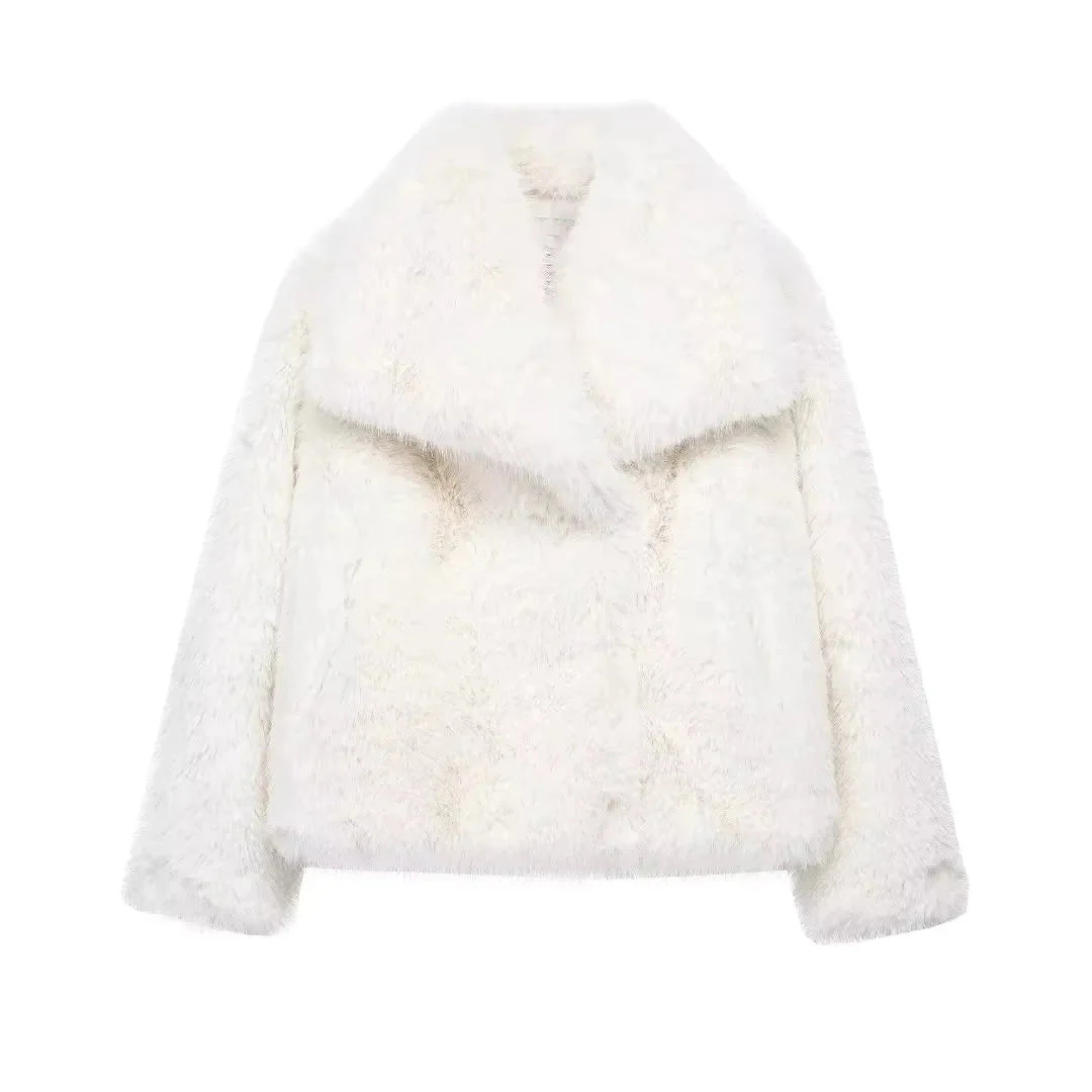 GLAMOUR - Cappotto in pelliccia