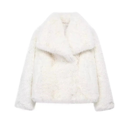 GLAMOUR - Cappotto in pelliccia