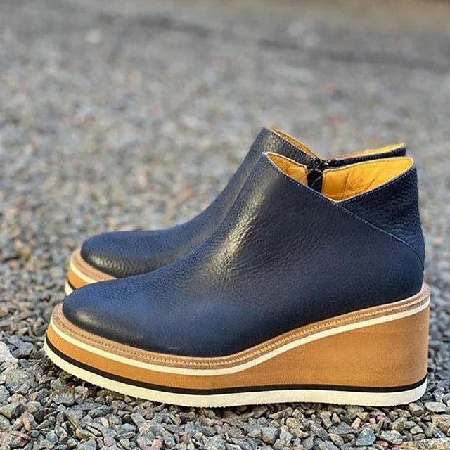 Plateau-Stiefeletten