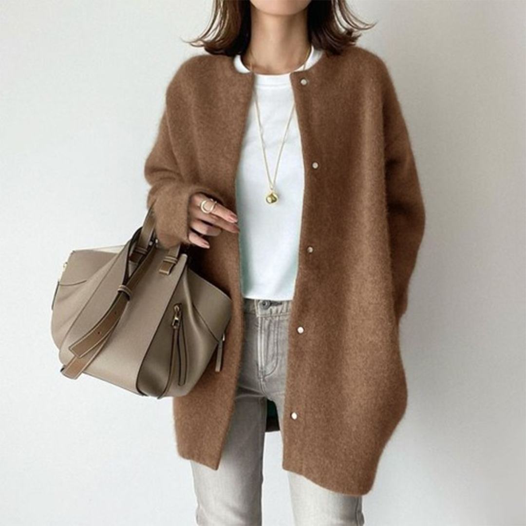 Anspruchsvolle Strickjacke