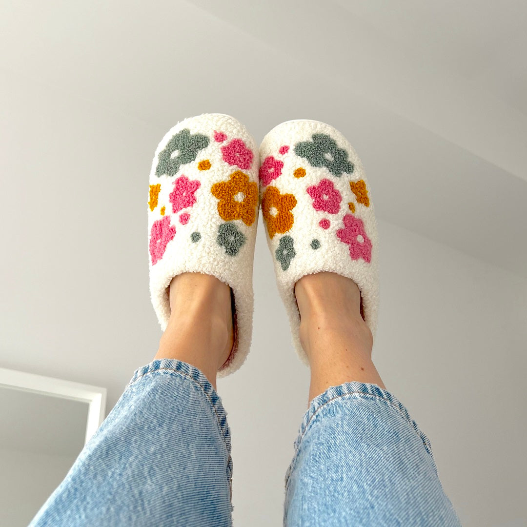 LARA - Pantofole floreali