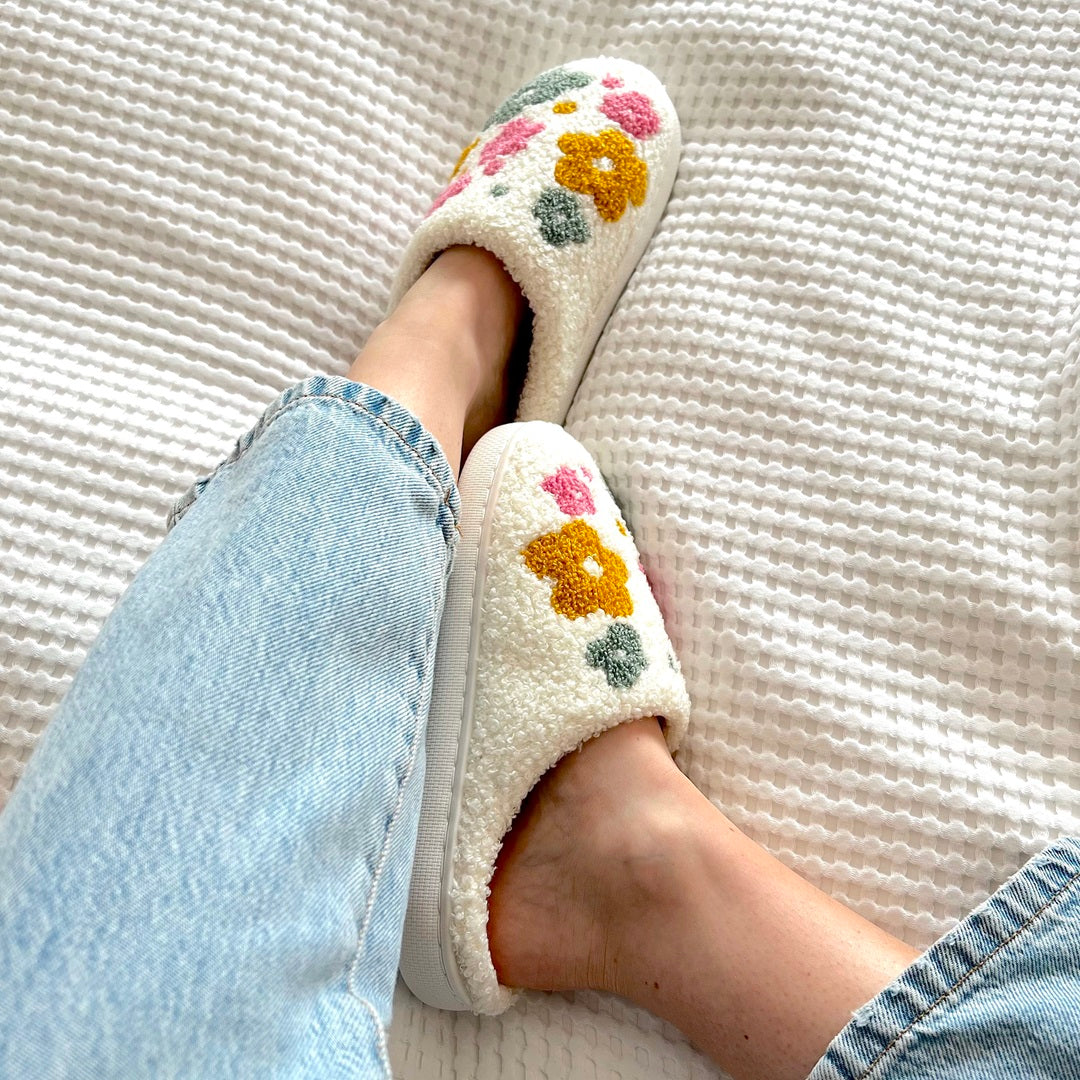 LARA - Pantofole floreali
