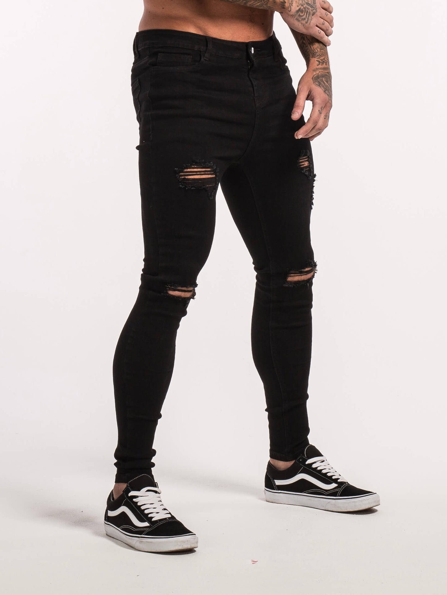 Ikonische Ripper Jeans™ | SCHWARZ
