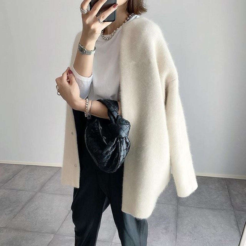 Anspruchsvolle Strickjacke