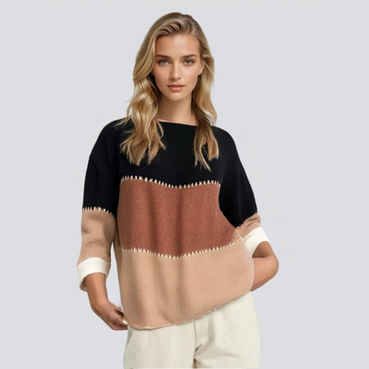 CLARA - Maglia morbida a righe