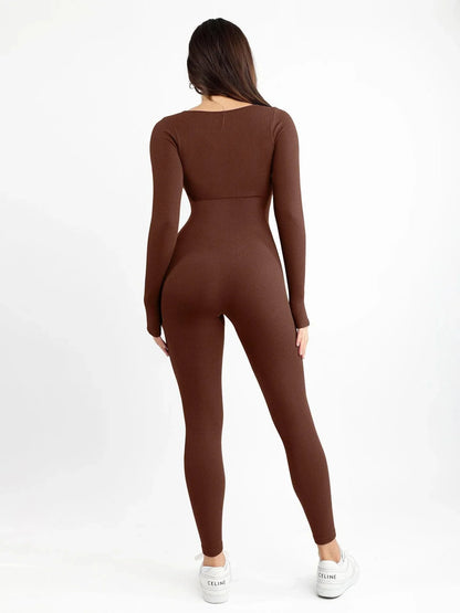 Langärmeliger Jumpsuit