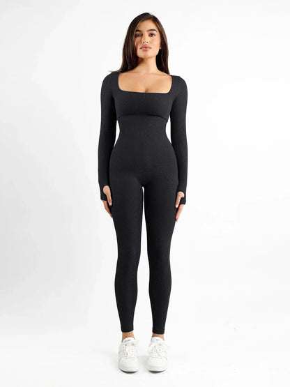 Langärmeliger Jumpsuit