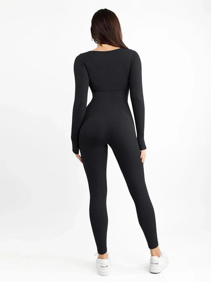 Langärmeliger Jumpsuit