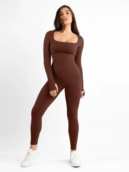Langärmeliger Jumpsuit