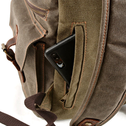 Canvas Dragrem Rucksack | MONTREUX