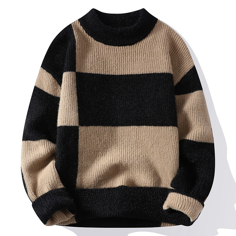 Schwerer Strickpullover