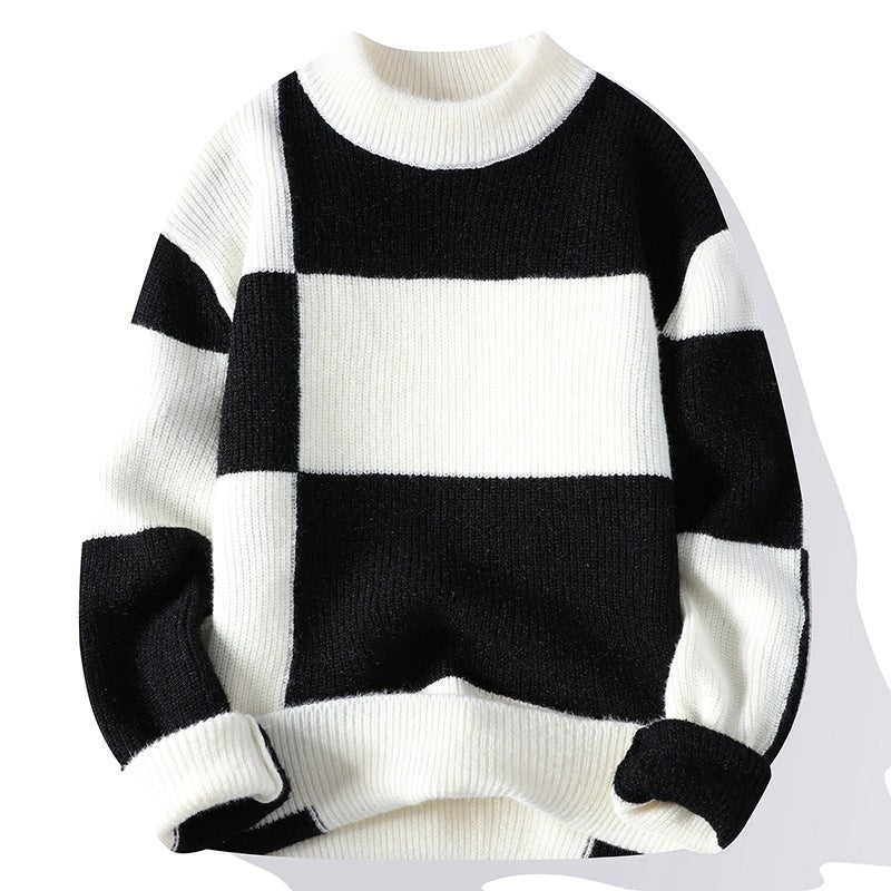 Schwerer Strickpullover
