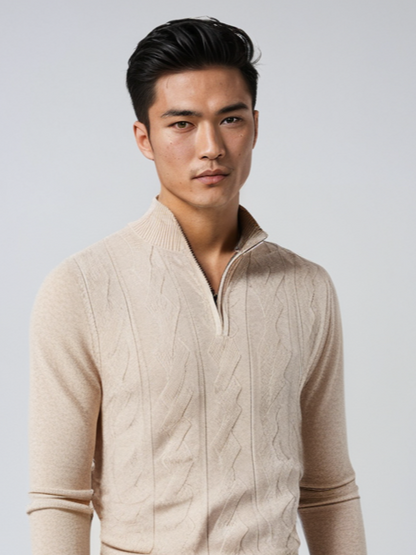 Kabel Strick Pullover