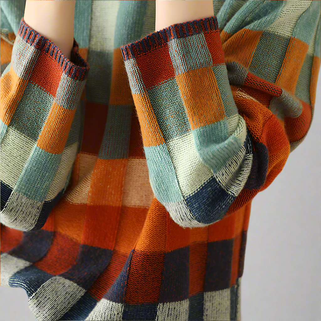 Mosaik Rollkragenpullover