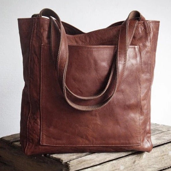 Heidi™ - Handväska i läder