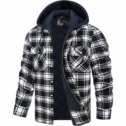Schwere Winterflanell Hoodie