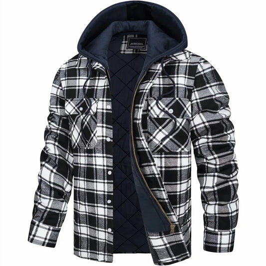 Schwere Winterflanell Hoodie