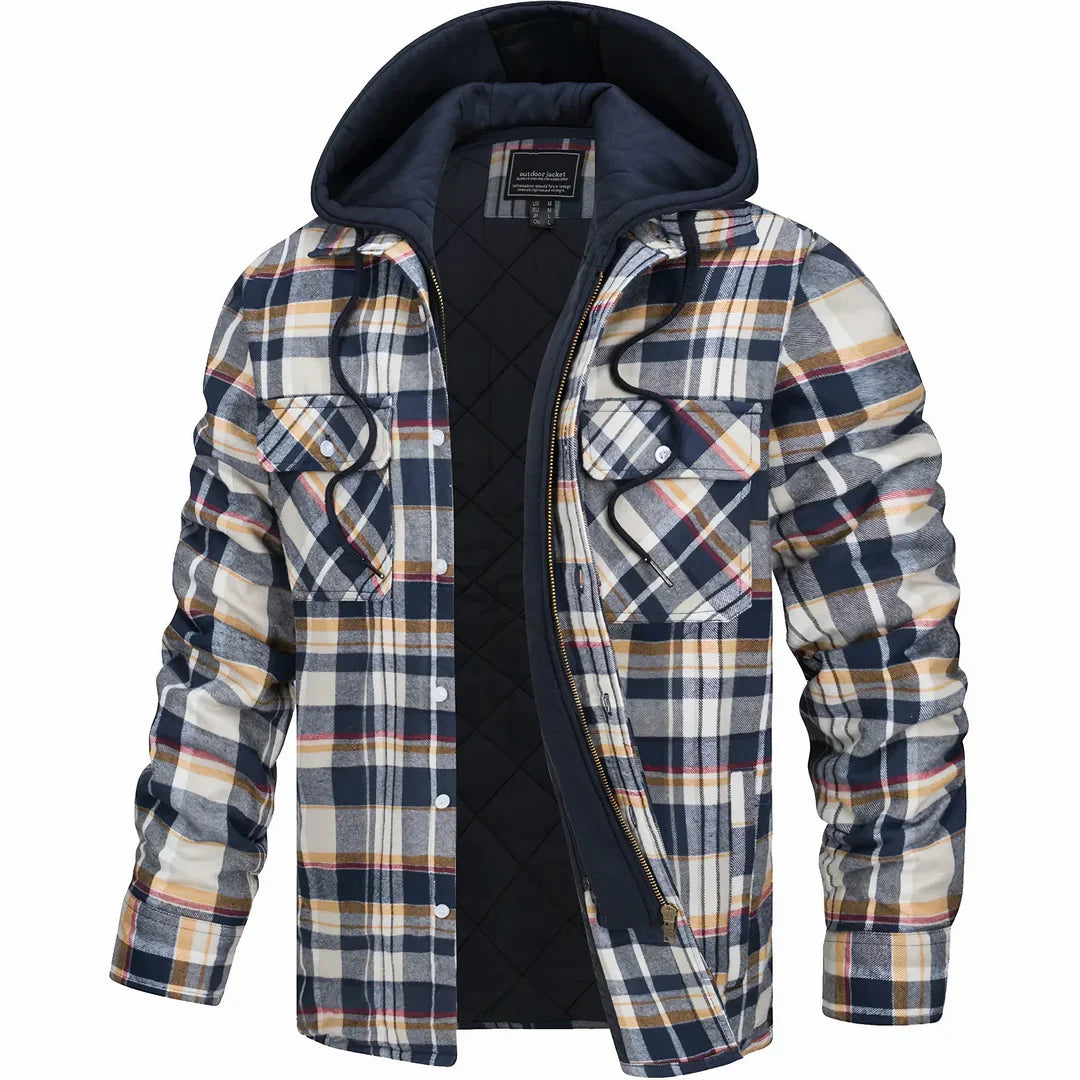 Schwere Winterflanell Hoodie